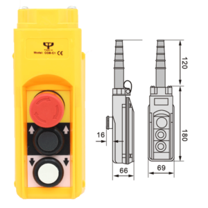 Acil Stop Vinç Kumanda Butonu